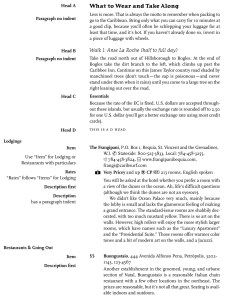 Page from Rum &amp; Reggae style guide