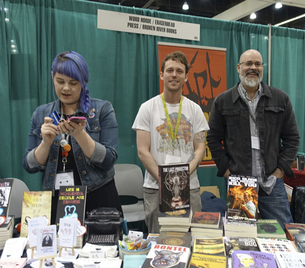 AWP16 Broken River Books booth